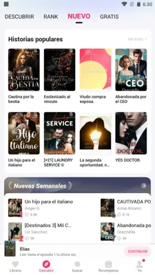 Sueñovela android App screenshot 1