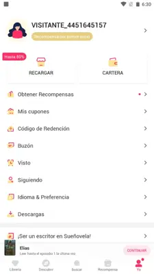 Sueñovela android App screenshot 2