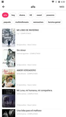 Sueñovela android App screenshot 3